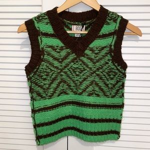 Vintage Sweater Vest Top